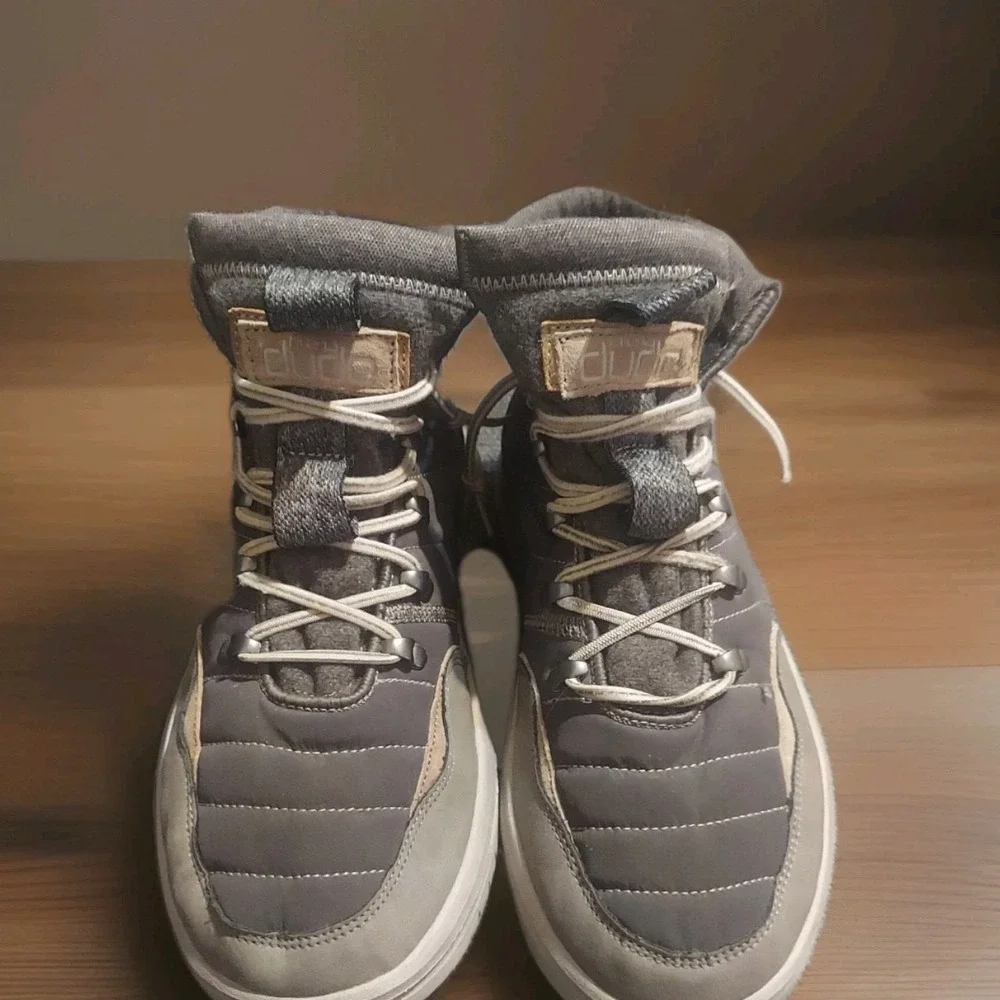 Hey Dude Charlie-Carbon Ultra Light Mens Size 8 Hiking Comfort Boho Y2k Gray